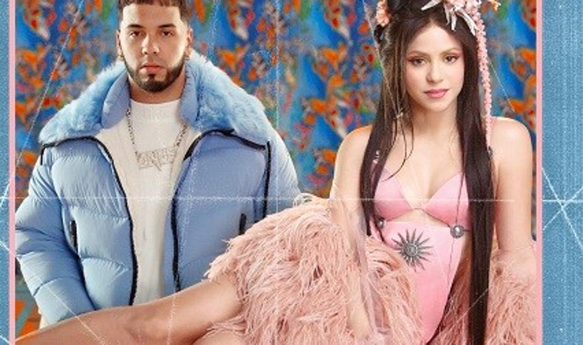 Shakira junto a Anuel AA