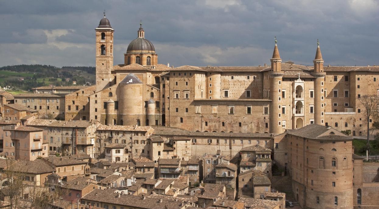 Panorámica de Urbino