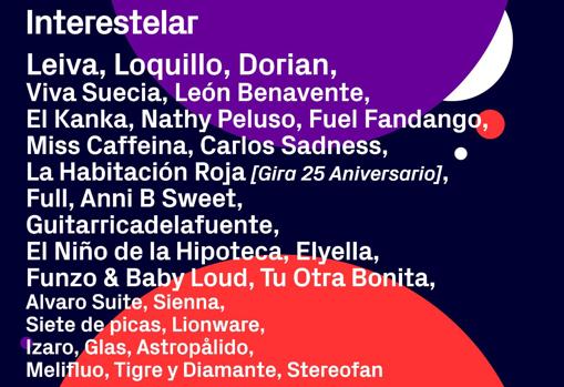 Cartel de Interestelar 2020