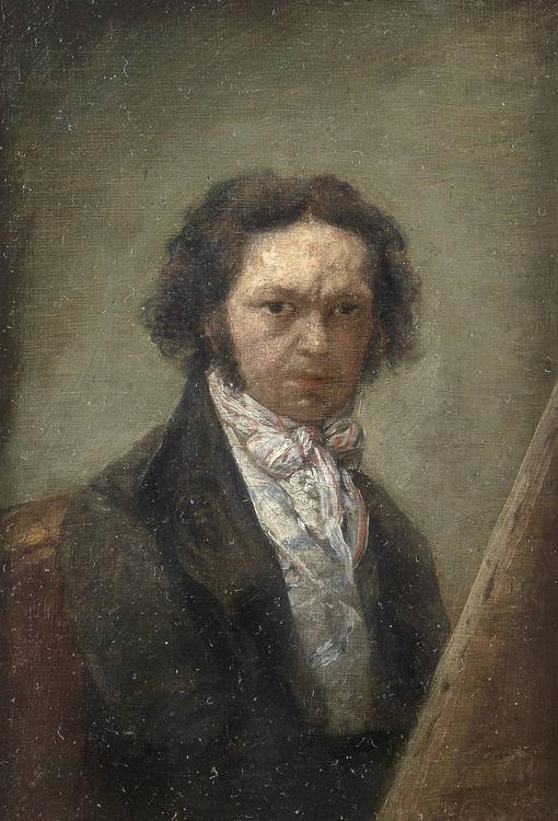 Fig.15 Autorretrato de Goya sentado
