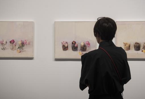 «Rosas de invierno I, II y III», tríptico de Antonio López, vendido en 315.000 euros por la galería Marlborough