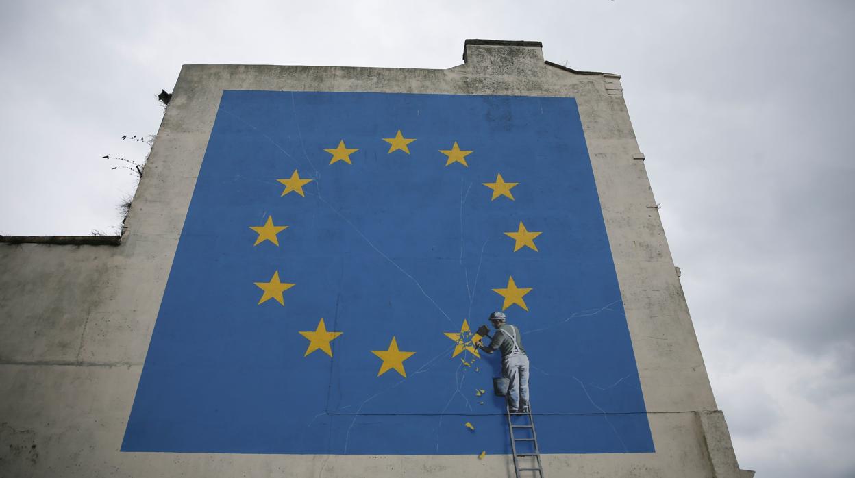 El Brexit, según Banksy