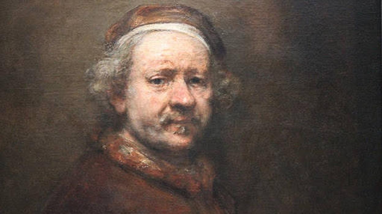 Autorretrato de Rembrandt a la edad de 63 años