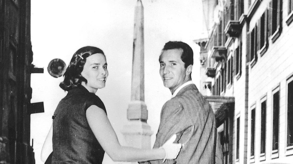 Lucía Bosé y Luis Miguel Dominguín