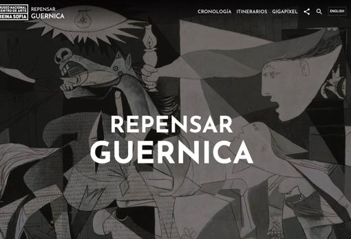 Microsite sobre el «Guernica» en la web del Museo Reina Sofía