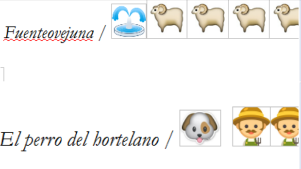 Traduce los clásicos del Siglo de Oro al lenguaje de los emoticonos