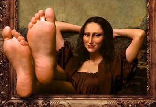 La Mona Lisa, en uno de los memes que inundan estos días las redes sociales