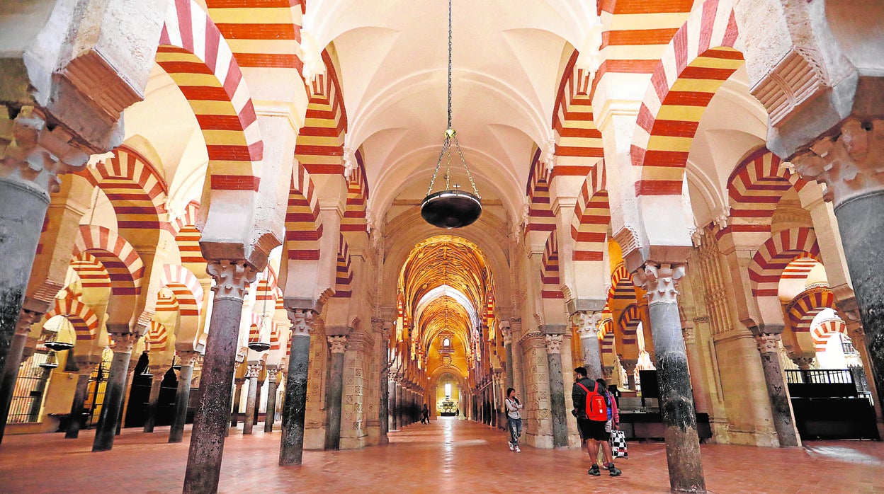 Interior de la catedral de Córdoba