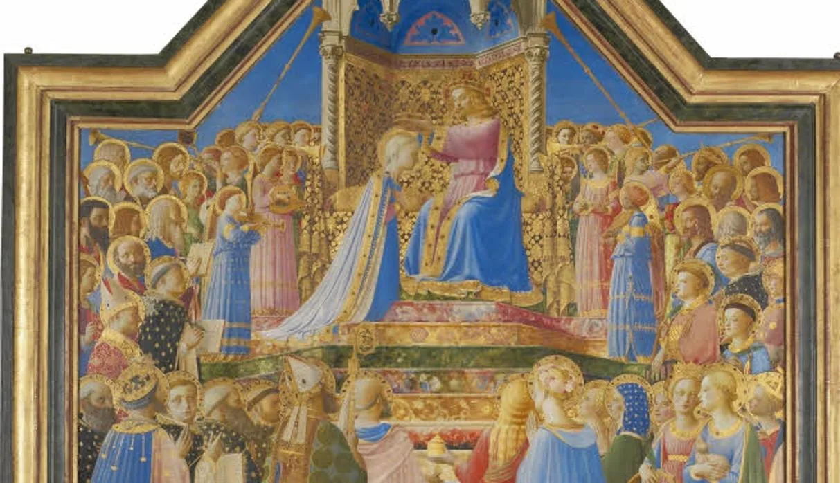 «La coronación de la Virgen», de Fra Angelico