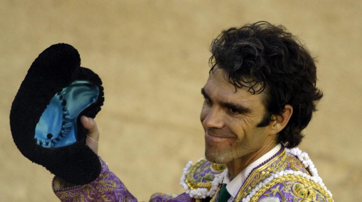 José Tomás, con el vestido de su reaparición en Valencia