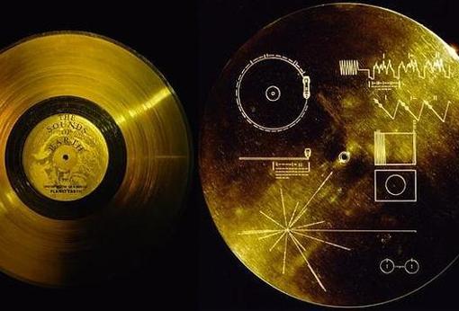 Los discos de las naves Voyager