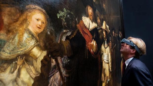 «La Ronda de Noche», de Rembrandt, como nunca antes la habías visto