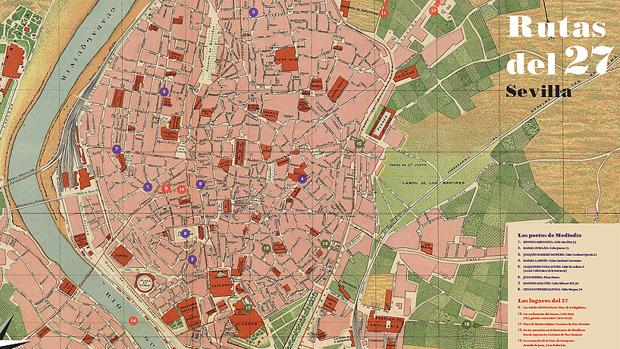 Un plano para descubrir la Sevilla de 1927