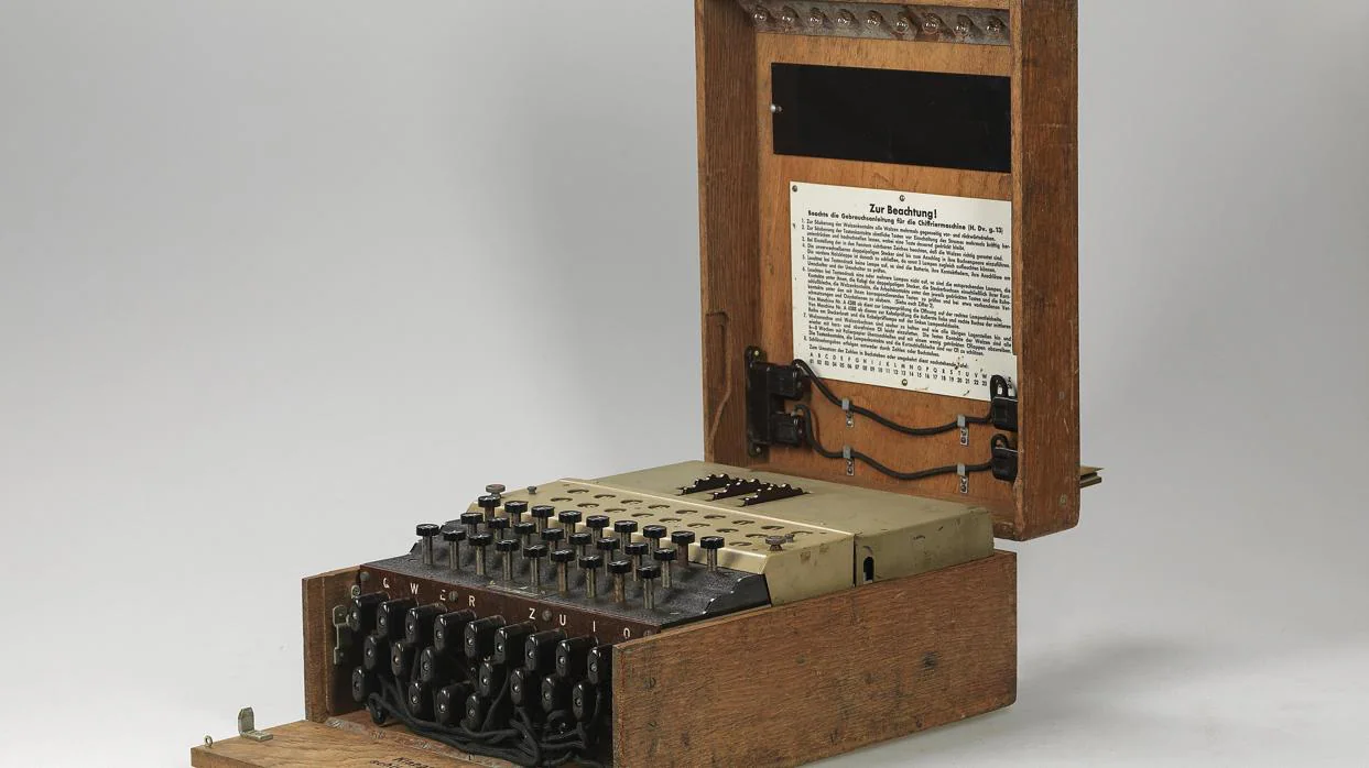 Máquina Enigma, que sale a subasta en Viena