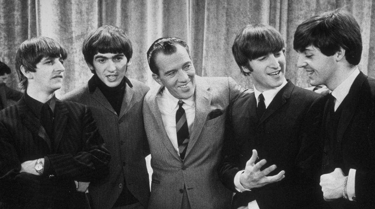 Ed Sullivan con los Beatles