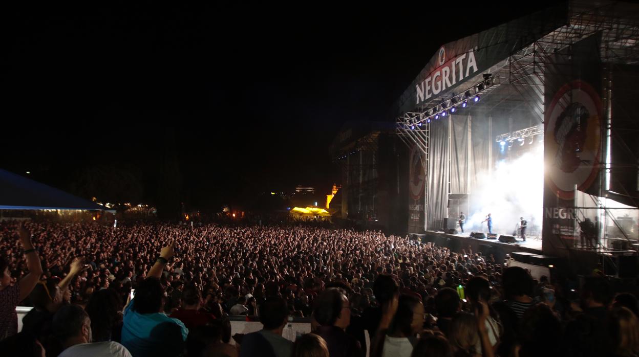 Uno de los escenarios de Interestelar durante la celebración del festival