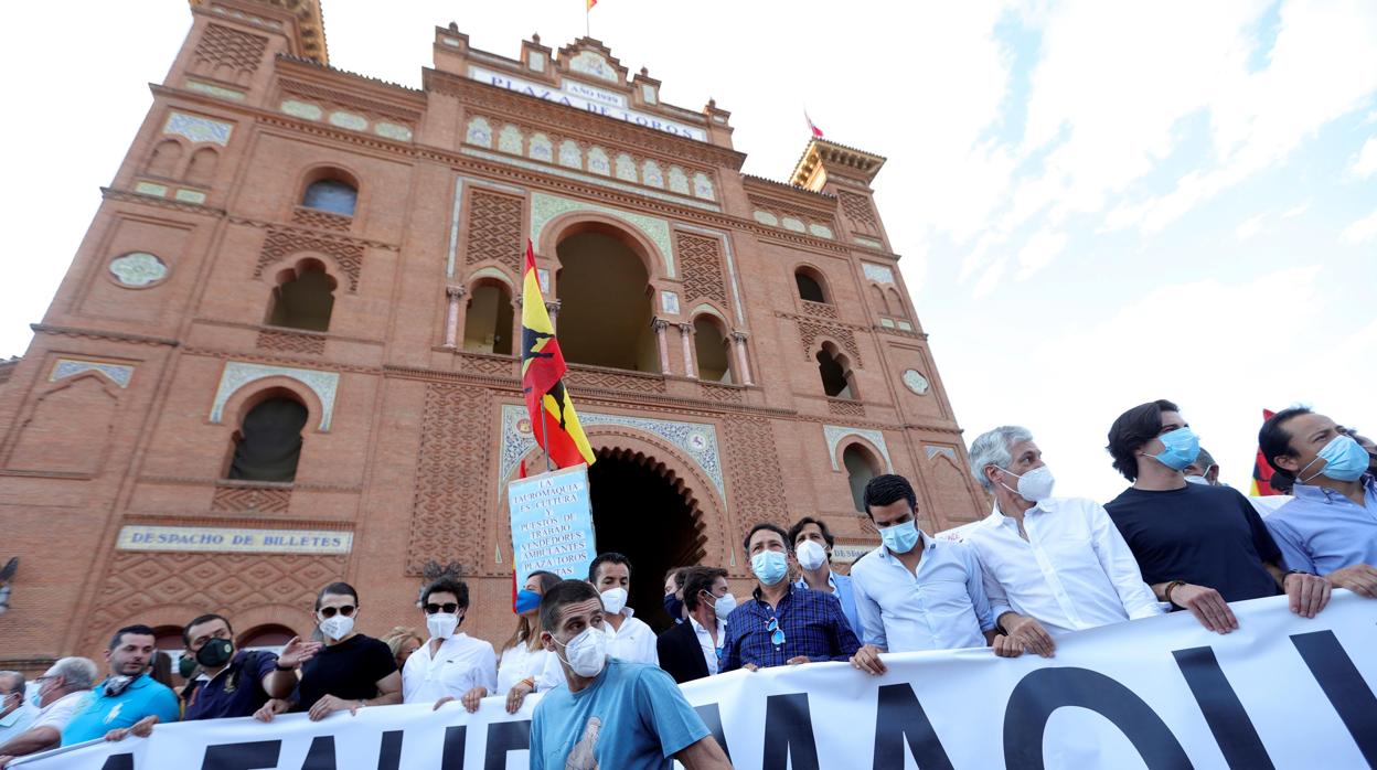 Paseo taurino en Las Ventas