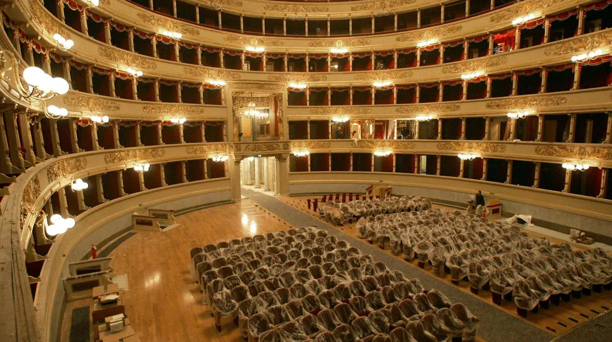 Interior de la Scala de Milán