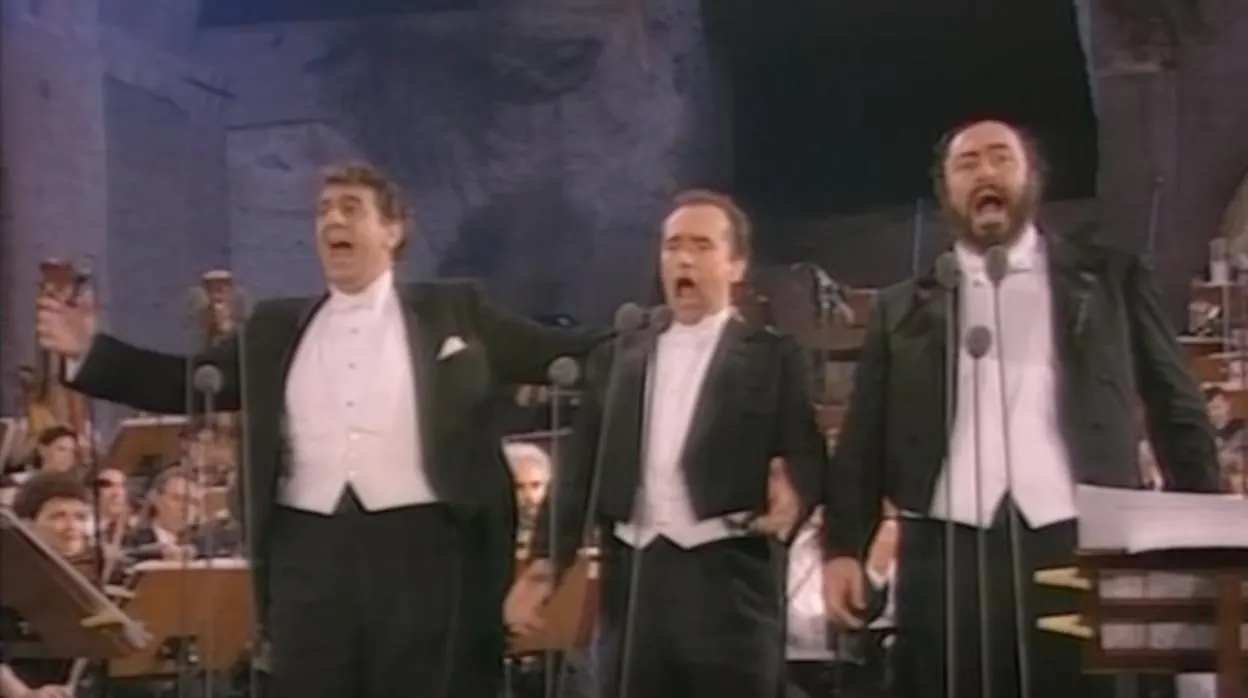 30 años del primer concierto de los tres tenores