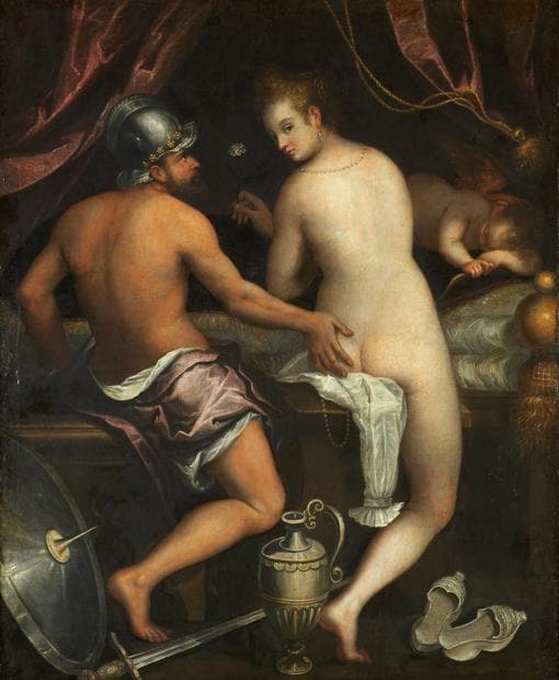 Marte y Venus, de Lavinia Fontana