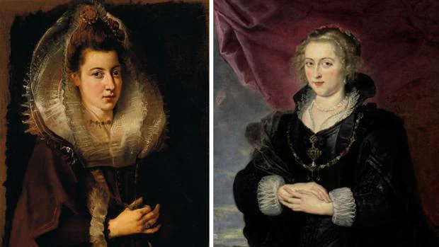 Pareja de damas de Rubens... y un as en la manga de Rembrandt