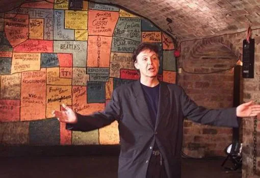 Paul McCartney en The Cavern
