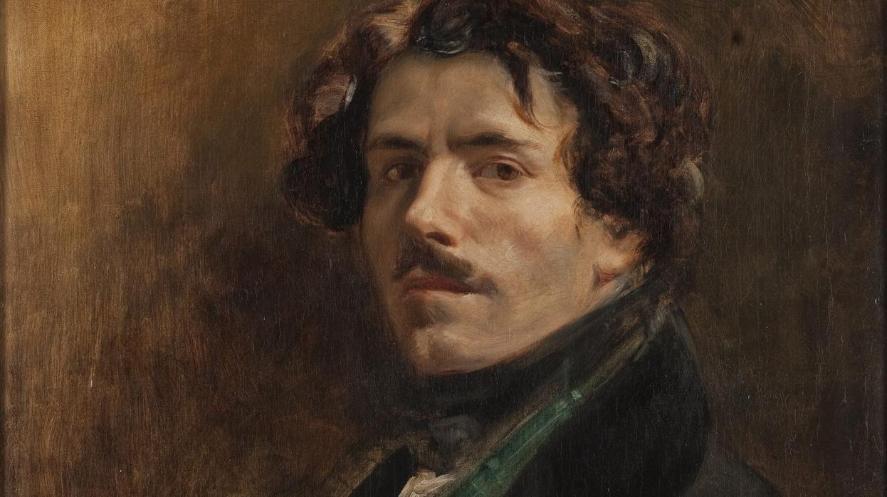 «Autorretrato», Eugène Delacroix (1839)