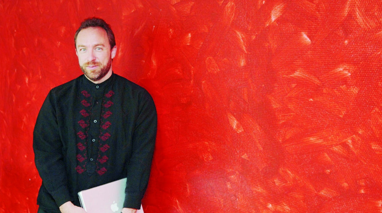 Jimmy Wales, cofundador de Wikipedia