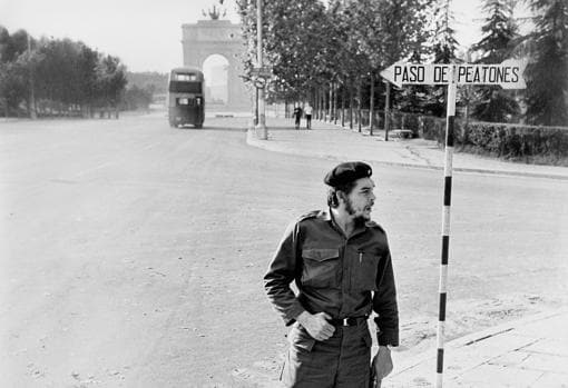 Visita del Che Guevara a Madrid en 1959
