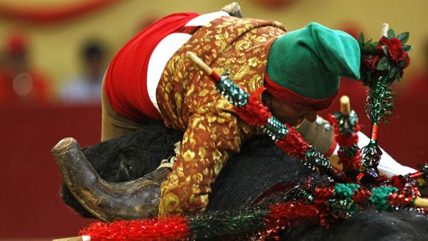 Dramática corrida en Portugal, con doce forcados heridos, uno en coma inducido