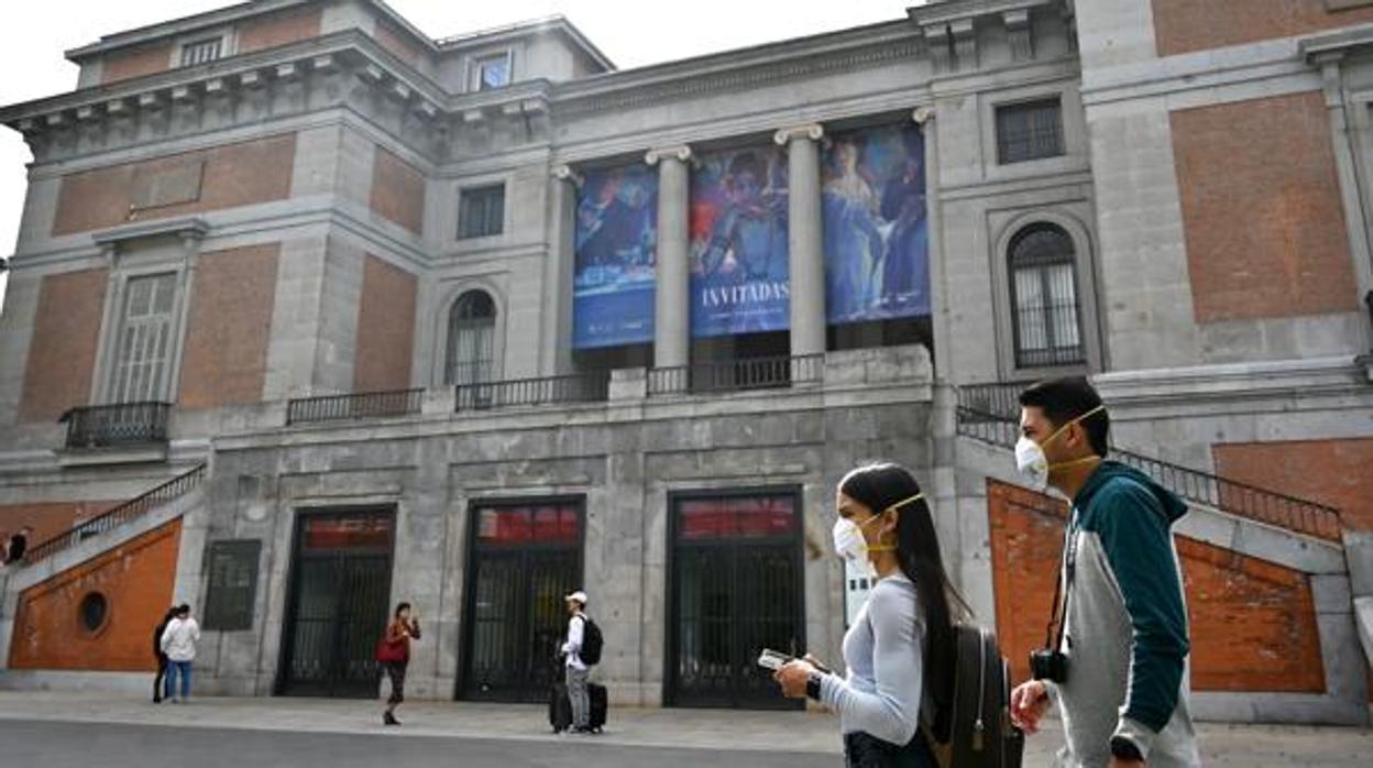 El Museo del Prado, en su primer día de cierre por coronavirus en marzo
