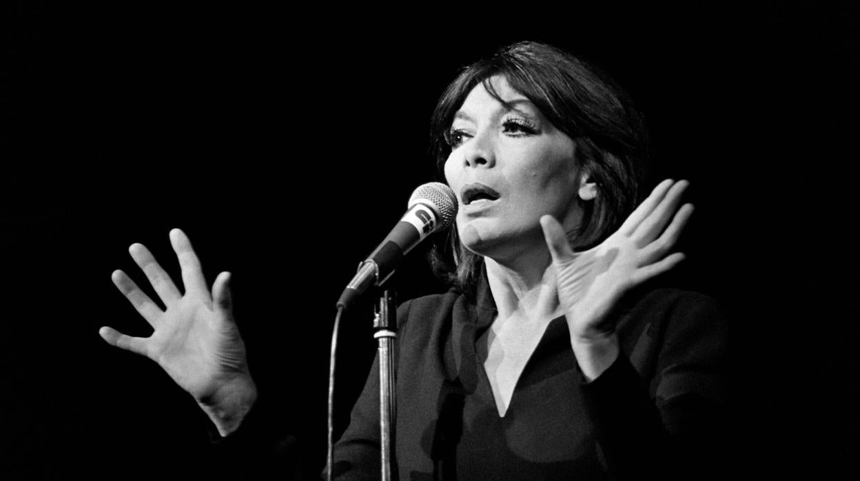 Juliette Gréco, en una imagen de 1979