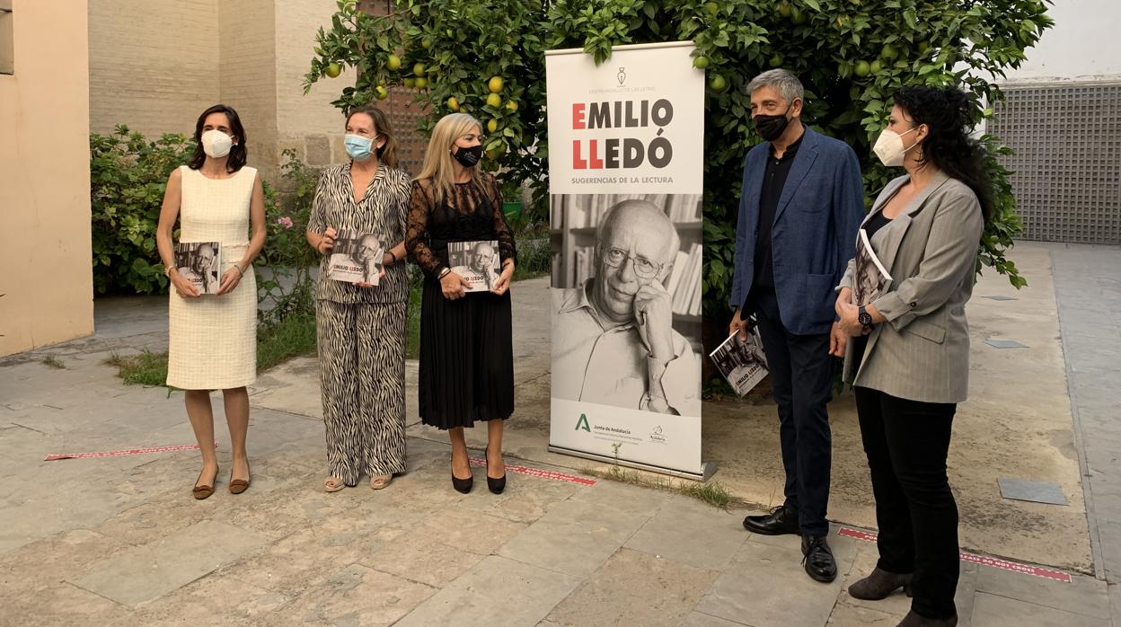 Susana Cayuelas, Mar Sánchez Estrella, Patricia del Pozo, Cipriano Játiva y Eva Díaz Pérez en Santa Inés