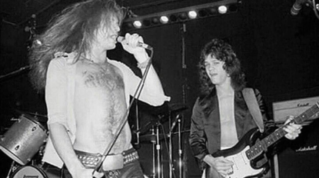Van Halen en 1976 (Eddie a la derecha)