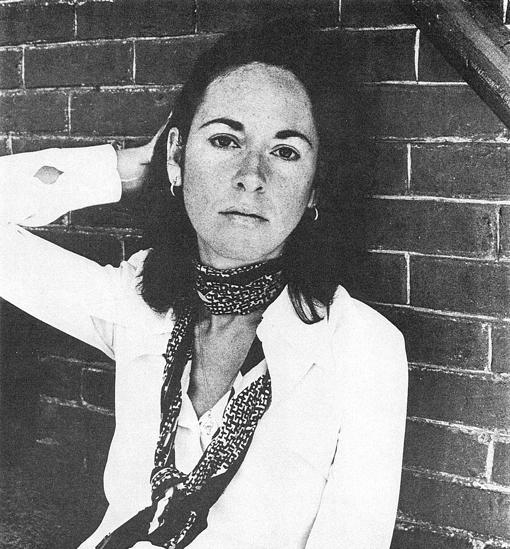 Louise Glück, fotografiada en 1977