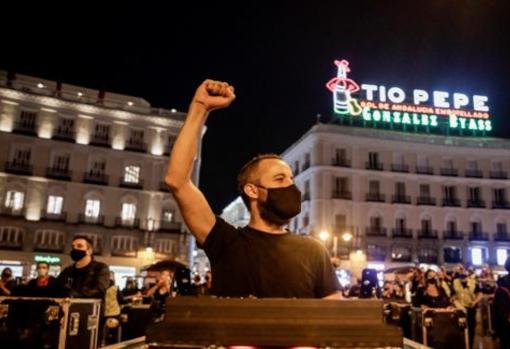 Imagen de las movilizaciones de Alerta Roja en Madrid