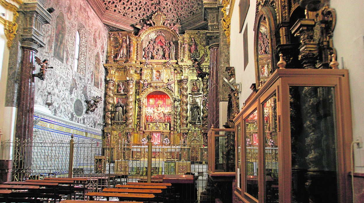 Retablo mayor de la iglesia del Monasterio de Santa María de Jesús