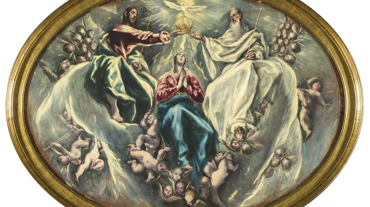 «La Coronación de la Virgen», del Greco