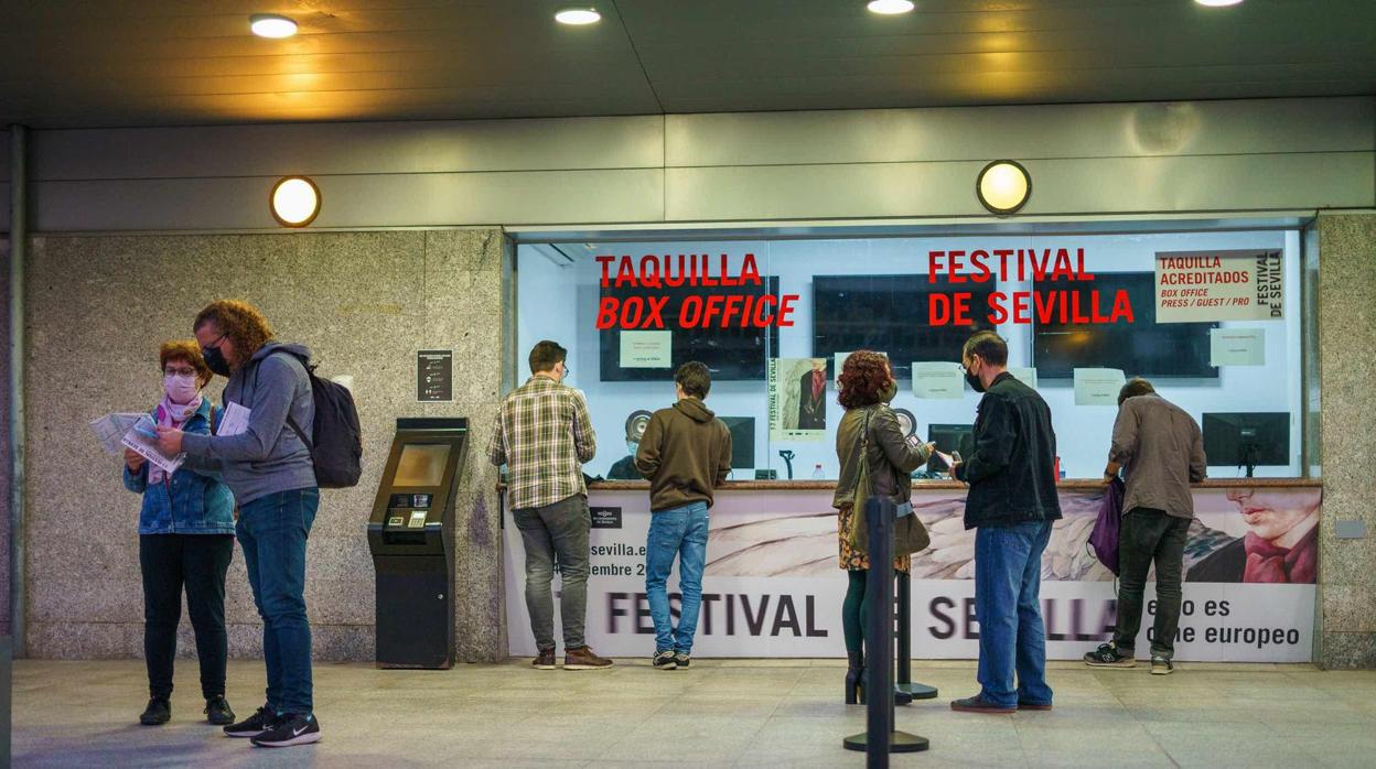 Taquillas del Festival de Cine Europeo de Sevilla en Nervión Plaza