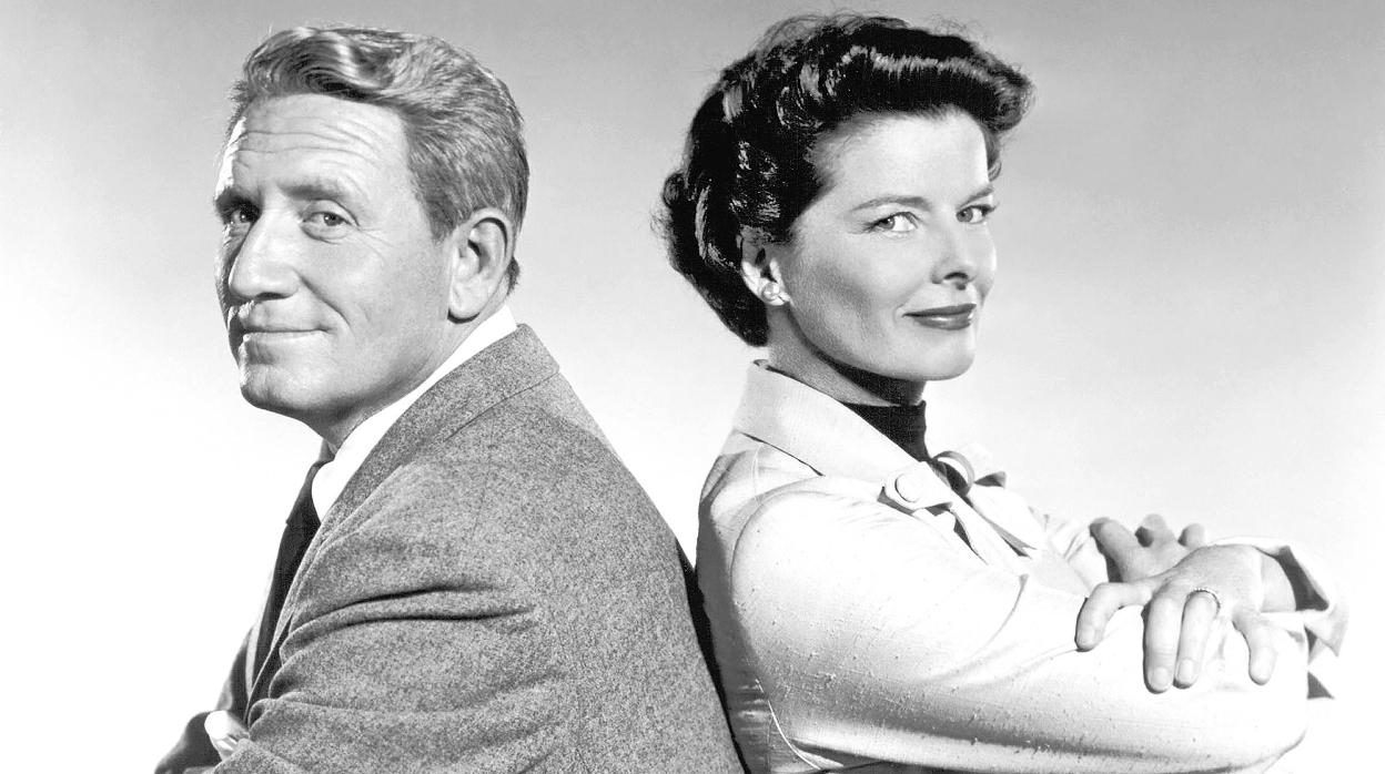 Katharine Hepburn y Spencer Tracy