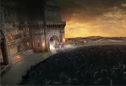 Imagen conceptual del espectáculo dedicado a El Cid.