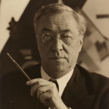 Erfurth Hugo. Retrato de Kandinsky. Centro Pompidou, París
