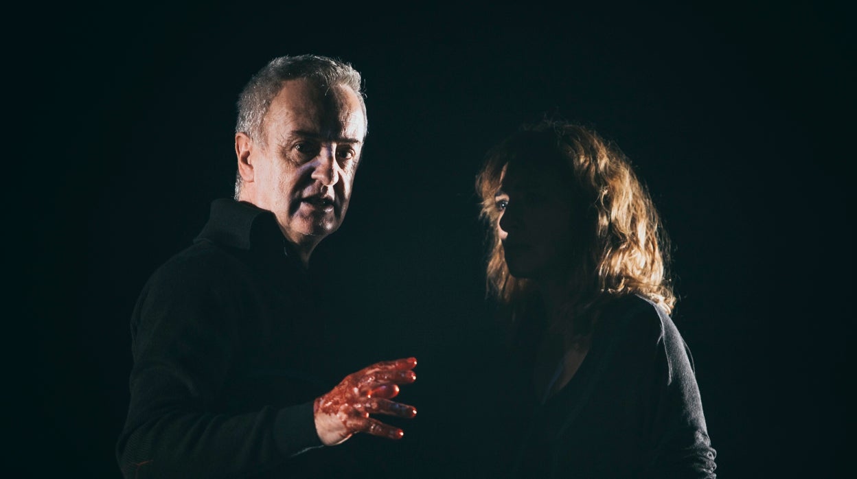 Carlos Hipólito y Marta Poveda, en «Macbeth»