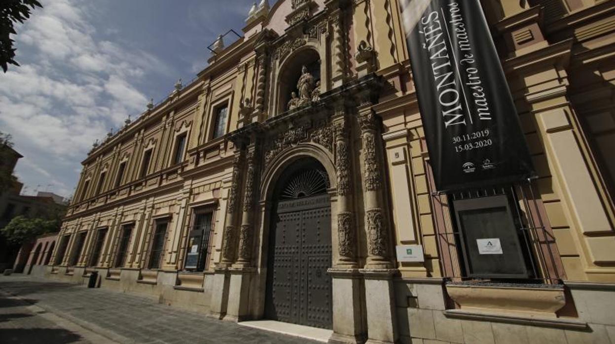 Fachada del Museo de Bellas Artes de Sevilla