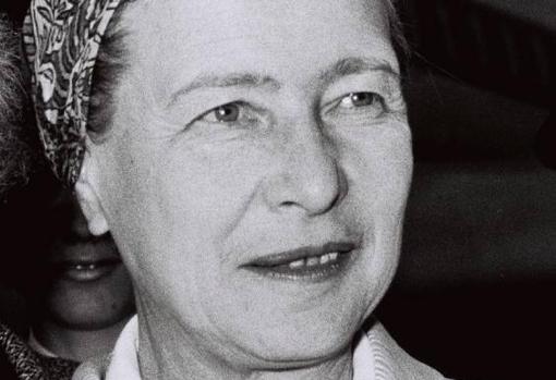 Simone de Beauvoir, en 1967