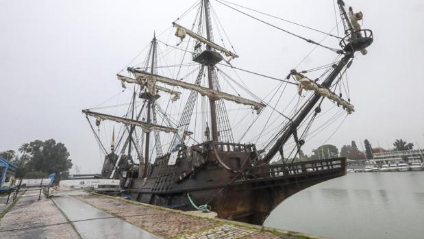 El Galeón Andalucía atraca estas Navidades en Sevilla