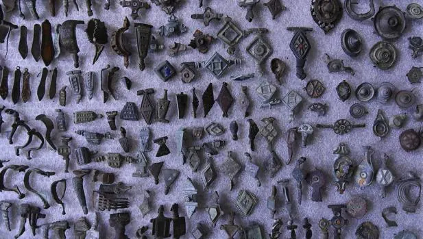 Confiscan 27.400 piezas arqueológicas saqueadas por un solo cazador de tesoros