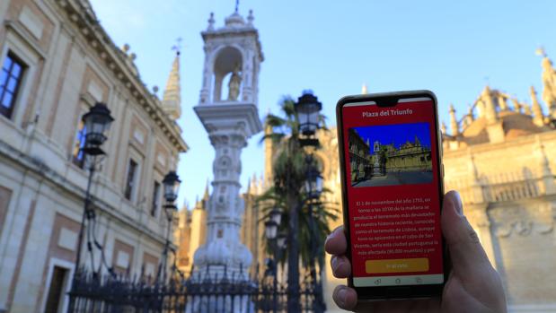 Para recorrer las calles y plazas de Sevilla desde casa