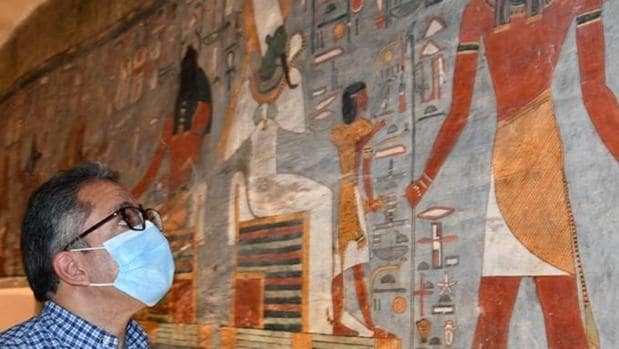 Egipto reabre la tumba de Ramsés I