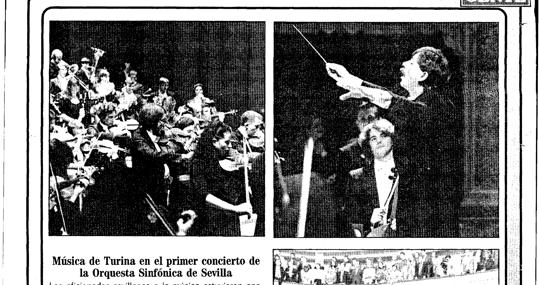 ABC de Sevilla se hizo eco el 11 de enero de 1991 del «rotundo» éxito de la Sinfónica